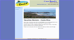 Desktop Screenshot of casa-banda.com